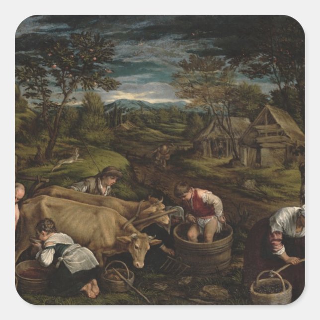 Harvest, , 1576 square sticker (Front)