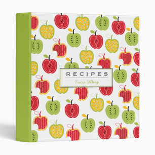 Harvest Apples Pattern Binder