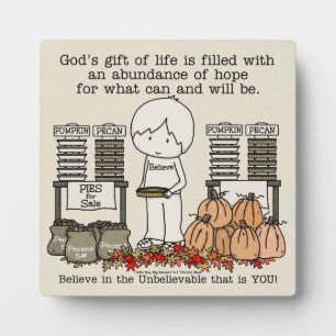 Harvest Blessing Plaque