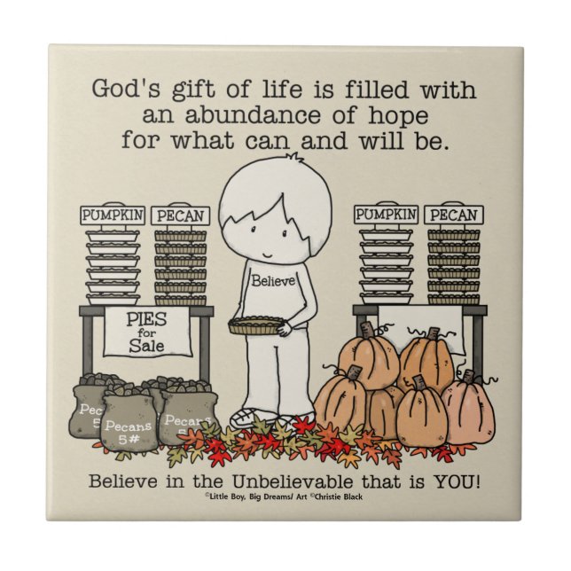 Harvest Blessing Tile (Front)