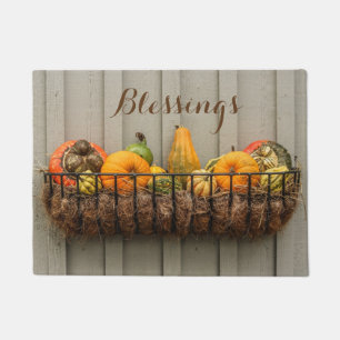 Harvest Blessings Doormat