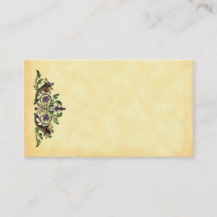 Harvest Cornucopia Business Card Template