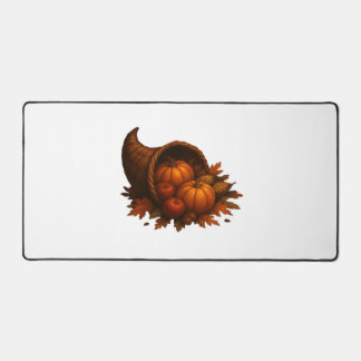 Harvest Cornucopia Glow Oversized T-Shirt.png Desk Mat