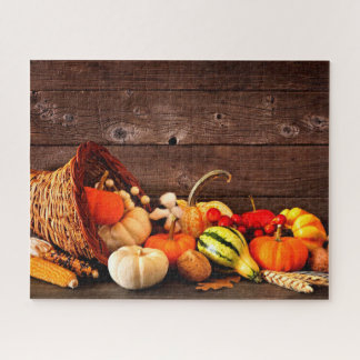 Harvest Cornucopia Jigsaw Puzzle