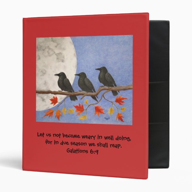 Harvest Crows Avery Binder (Front/Inside)