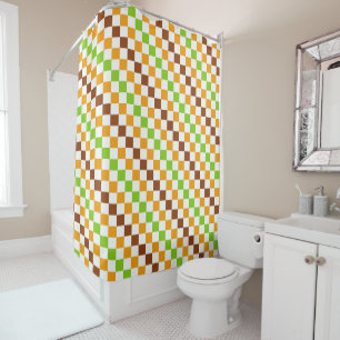 Harvest diagonal chequerboard pattern