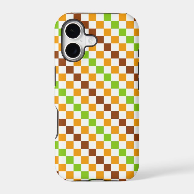 Harvest diagonal chequerboard pattern (Back)