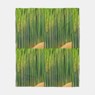 Harvest Dreams Crop Print Fleece Blanket. Blanket