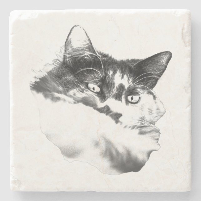 Harvest Eyes Stone Coaster (Front)