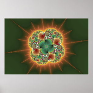 Harvest Festival - Abstract Art Poster