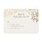 Harvest Flowers RSVP