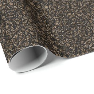 Harvest Flowers Wrapping Paper