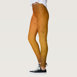 Harvest Gold Solid Plain Colour Leggings