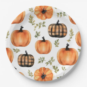Harvest Harmony Paper Plate