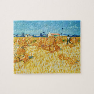 Harvest in Provence by Van Gogh Jigsaw Puzzle
