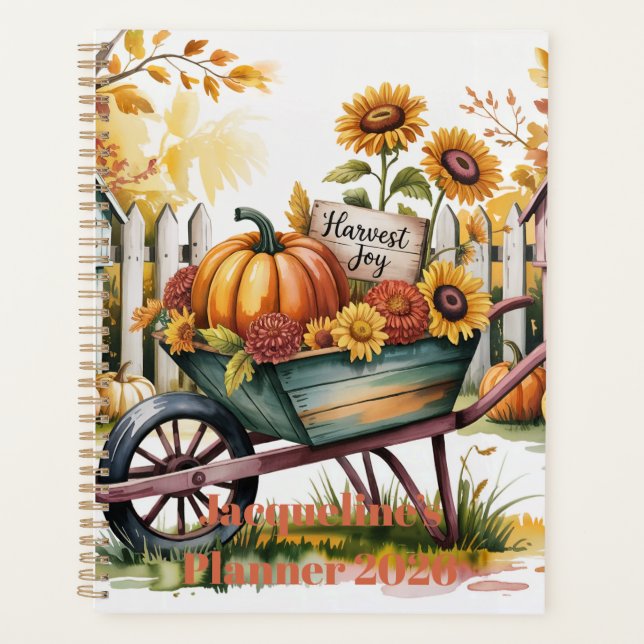 Harvest Joy Autumn Harvest. Whimsical Fall Harvest (Devant)
