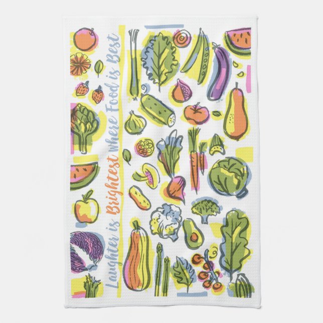 Harvest Kitchen Towel (Vertical)