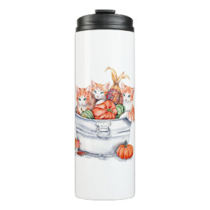 Harvest Kittens Thermal Tumbler