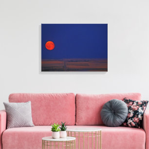 Harvest Moon Canvas Print