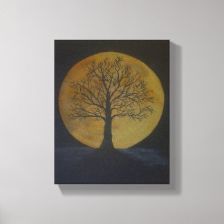 Harvest Moon Canvas Print