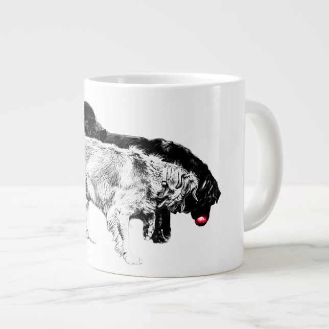Harvest Moon Duel Large Coffee Mug (Front Right)