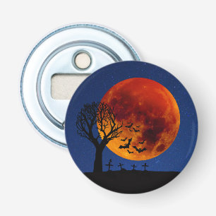 Harvest Moon Halloween Bottle Opener
