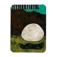 Harvest Moon Refrigerator Magnet