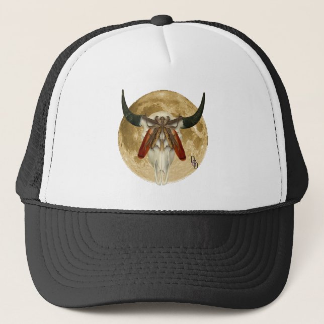 Harvest Moon Trucker Hat (Front)