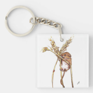 Harvest Mouse. Keychain