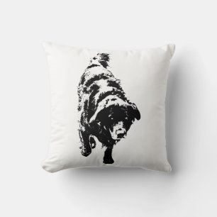 Harvest Night Sentinel Throw Pillow