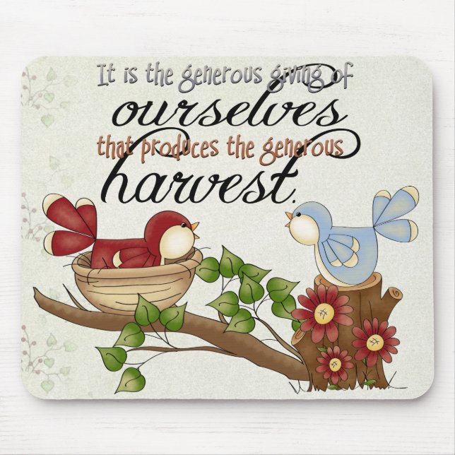 Harvest of Friends Mousepad (Front)