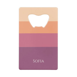 Harvest Palette- Credit Card Bottle Opener