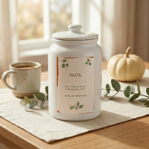 Harvest Pantry Organization Food Labels