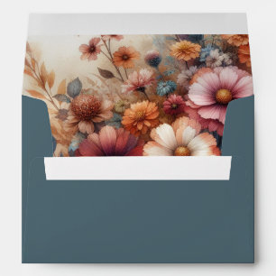 Harvest Petals and Painted Skies Envelope