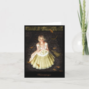 Harvest prayer card