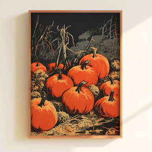 Harvest Pumpkin Poster Download Halloween Pumpkin