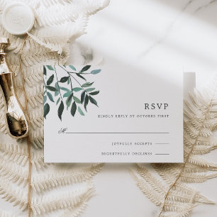 Harvest Sage RSVP Card