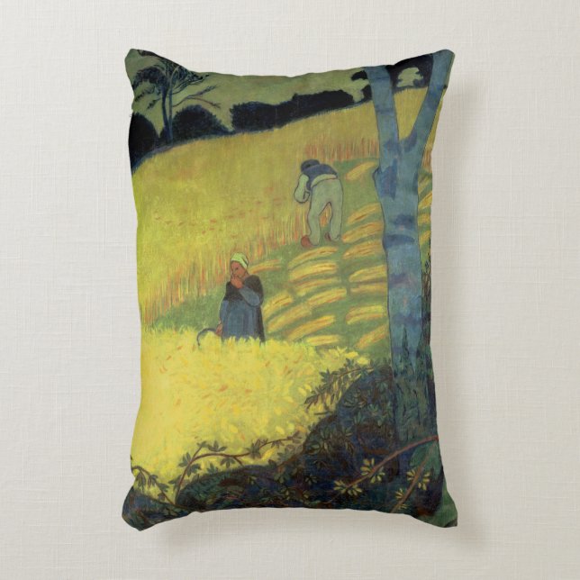 Harvest Scene Accent Pillow (Front(Vertical))