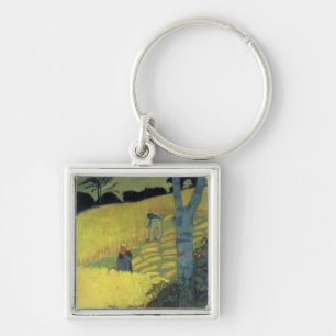 Harvest Scene Keychain