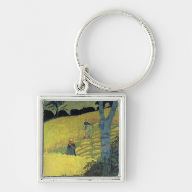 Harvest Scene Keychain (Front)