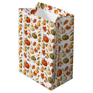 Harvest Table Autumn Medium Gift Bag