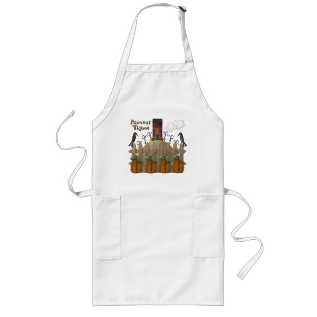 "Harvest Thyme" Autumn Apron (Front)