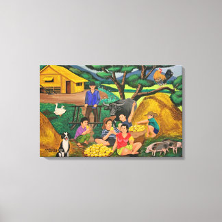 Harvest Time Canvas Print