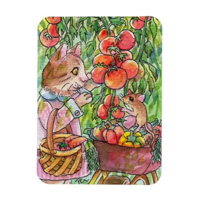 Harvest Time Magnet (Vertical)