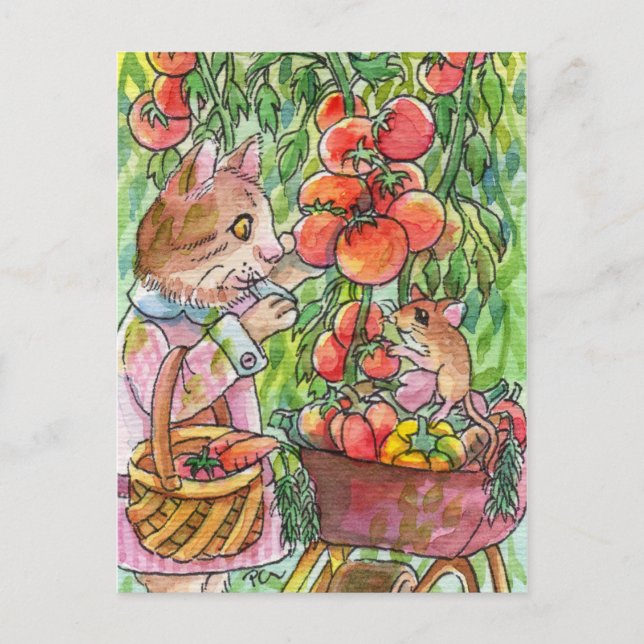 Harvest Time Postcard (Front)