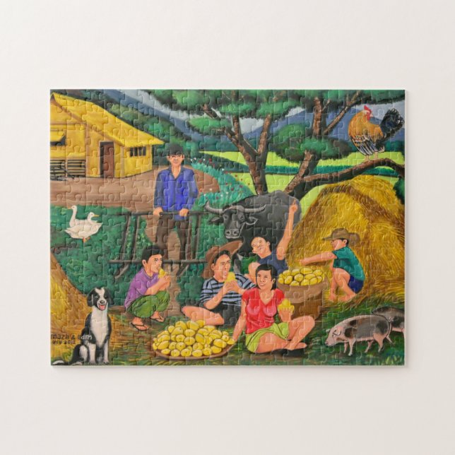 Harvest Time Puzzle (Horizontal)