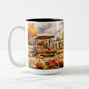 Harvest Two-Tone Coffee Mug