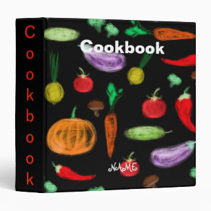 Harvest vegetables tomato pepper carrot mushroom c binder