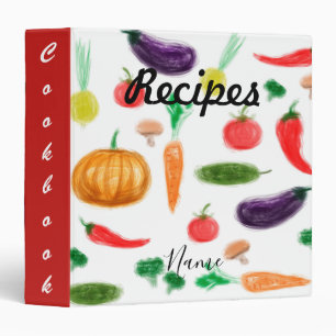 Harvest vegetables tomato pepper carrot mushroom c binder