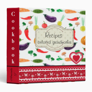 Harvest vegetables tomato pepper carrot mushroom c binder